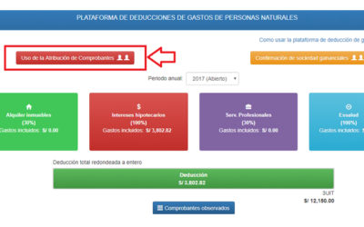 Se extiende plazo para la comunicación de atribución de gastos para la deducción de 3 UIT adicionales